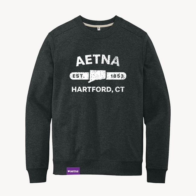 Main image of Unisex Heritage Crew- Aetna, Grey