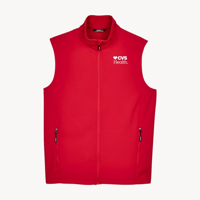 Main image of Men's Softshell Vest- CVS Health, Red