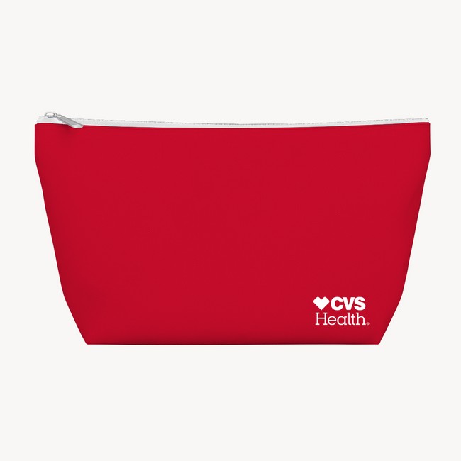 Main image of Small Gusset Pouch- CVS Health, Red