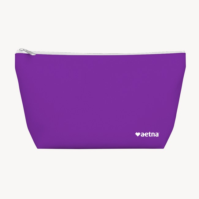 Main image of Small Gusset Pouch- Aetna, Purple