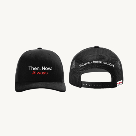 Trucker Cap - Tobacco Free, Black